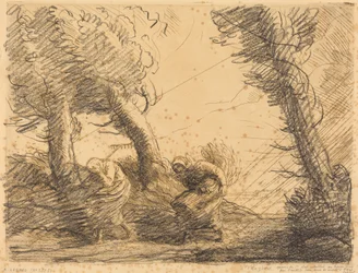 Harvesters Surprised by the Storm