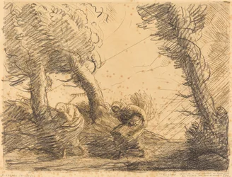 Harvesters Surprised by the Storm