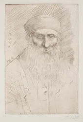 Head of a Man with a Long Beard