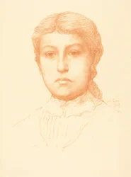 Head of a Young Girl