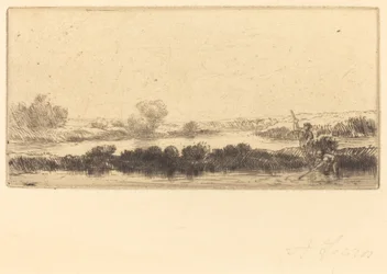 Landscape with Peat-bog; In the Marsh