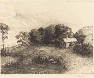 Landscape with Pond