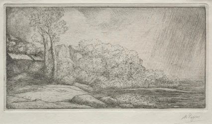 Landscape with Two Trees