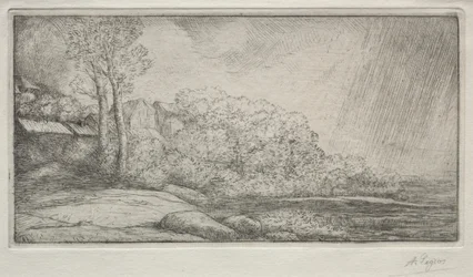 Landscape with Two Trees