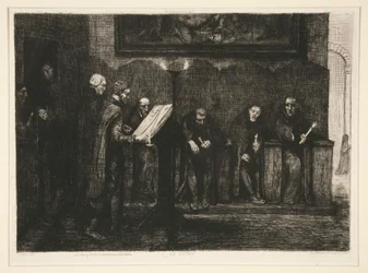 The Spanish Cantors, or The Lectern