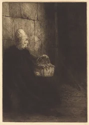Peasant Woman of Boulogne (The Woman with the Basket)