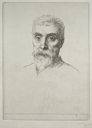 Portrait of Sir Hiram S. Maxim