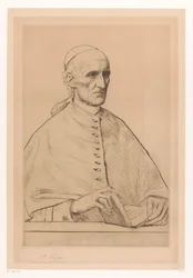 Portrait of Cardinal Henry Eduard Manning, Archbishop of Westminster