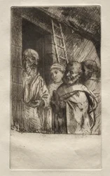 St. Peter and St. Paul at the Gate of Bonhomme Misery