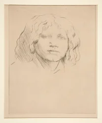 Head of an Italian Child