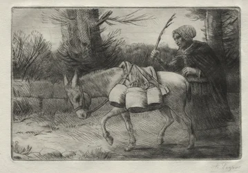 The Dairymaid of Boulogne (Third Plate)