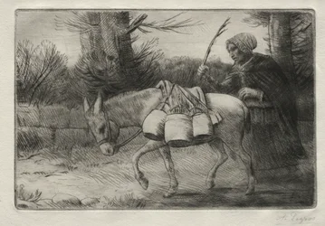 The Dairymaid of Boulogne Third Plate