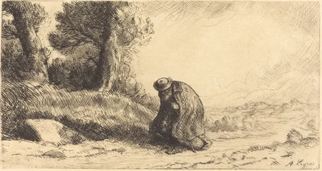 Vagabond Moving along a Lane