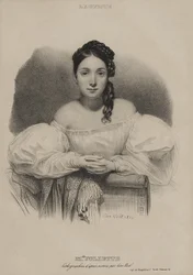 Portrait of Mademoiselle Juliette Drouet