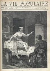 A Skinny Old Man Stretching