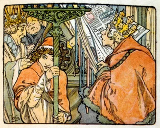 Illustration by Alphonse Mucha from 