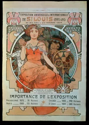 Poster for the Universal and International Exhibition