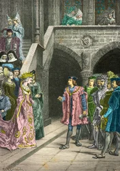 Interview Between Anne de Bretagne and Charles VIII