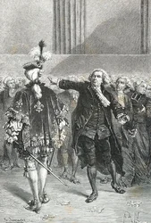 Mirabeau exclaims "Go tell those who sent you that we are here by the will of the people and that we will only leave by the force of bayonets"