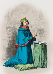Portrait of King Charles II of Navarre, Called the Bad