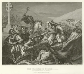 The Battle of Tours, AD 732