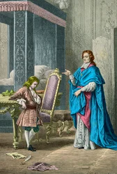 The Duke of Burgundy and His Tutor Fenelon