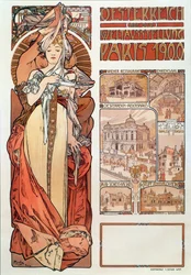 Advertising poster for Austria at the Universal Exhibition in Paris 1900