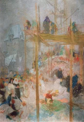 Johann Militsch von Kremsier / Study for Triptych by A. Mucha