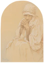 Portrait of Jaroslava, the Artist