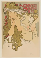 Salon des Cent. March-April 1896 (proof before lettering)
