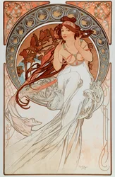The Music. From a series of lithographs