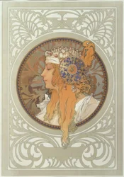 Byzantine Head: Blonde