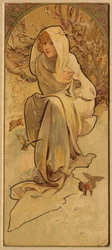 Winter from the Series Les Saisons, c. 1900