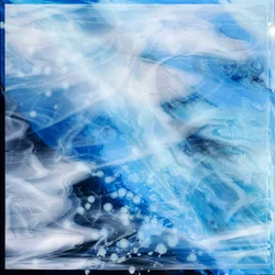 Aqua Blue Flow