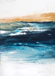 Golden Ocean Waves