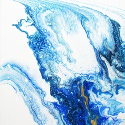 Oceanic Gold Swirl