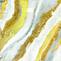 Opulent Gold Swirls