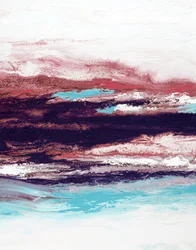 Vibrant Abstract Landscape