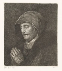 Praying Old Woman (Rembrandt
