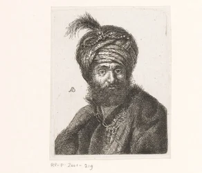 Bust of a Man with a Turban