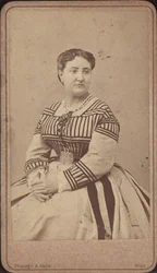 Portrait of the Opera Singer Carlotta Patti, 1835-1889