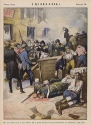 Illustration for Les Miserables by Victor Hugo