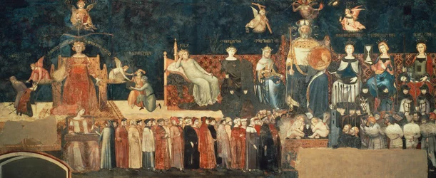 Allegory of Good Government (detail)