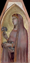 Dorothea of Caesarea or Dorothy (from Virgin and Child Polyptych)
