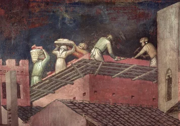 Effects of Good Government in the City (detail)