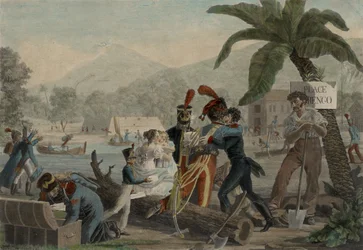 2nd View of Aigleville, Colony of Texas or Field of Asylum, c. 1819