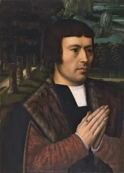 Portrait of a Man Praying
