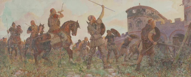Arrival of the Saxons in London
