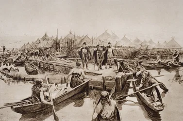 England, Two Thousand Years Ago, illustration from 