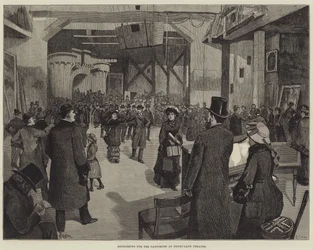 Rehearsing for the Pantomime at Drury-Lane Theatre